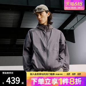 adidas men's sports fitness hooded jacket jacket JF3292