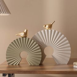 Artistic Ornaments with a High-End Feel, Designer-Style, Minimalist Living Room Tv Cabinet, Entrance Hall Decorations, Light Luxury, High-End Soft Furnishings