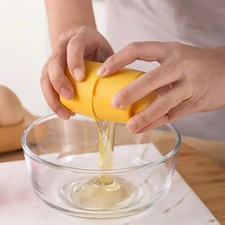 Egg opener artifact egg shell cracker breakfast omelette auxiliary tool egg baking T manual quick egg beating