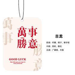 Car Air Freshener Pendant, Car Fragrance, Light Fragrance Car Perfume, Car Aromatherapy Essential Oil, Car Perfume Pendant for Odor Removal