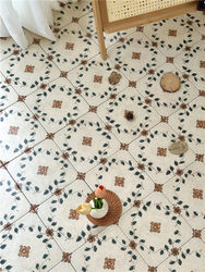 American Retro Distressed Small Tiles 200X200, South Asian Style Tiles for Dining Room, Balcony, Bathroom Tiles