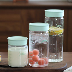 High Temperature Resistant Milk Soy Milk Cup Juice Cup with Lid Glass Cup Flower Tea Beverage Coffee Cold Brew Cup Household Water Cup for Women
