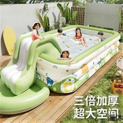 Inflatable swimming pool for children's household thickened baby large inflatable pool for children's family adults playing pool
