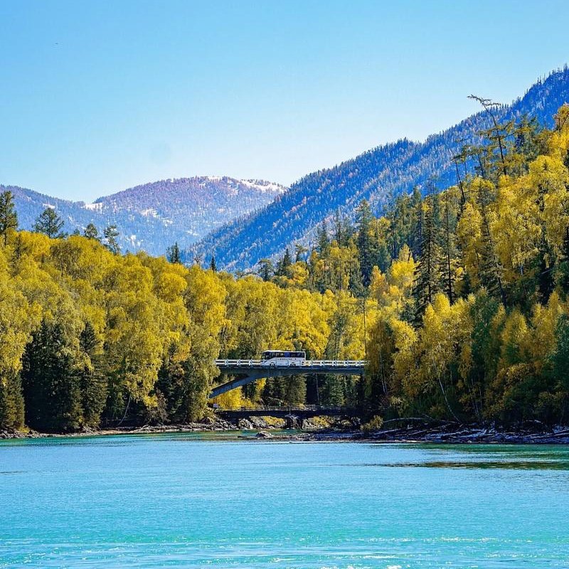 卧游新疆 喀纳斯湖 喀纳斯+禾木+五彩滩4天3晚游 夕发朝至