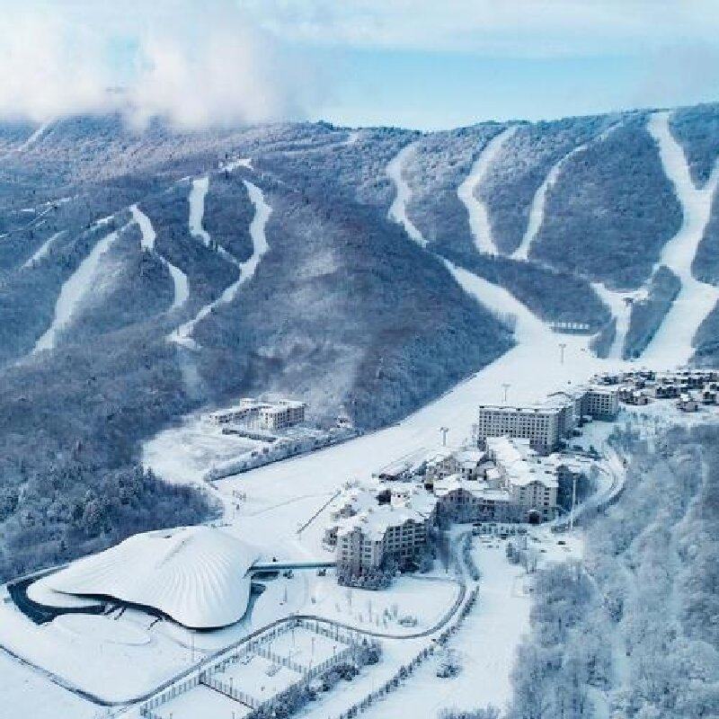 亚布力滑雪1日 初级滑雪3小时 高山缆车 马拉爬犁 滑道 滑雪装备