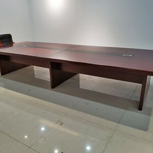
Office furniture conference table multi-purpose bar table rectangular paint negotiation table and chair package installation