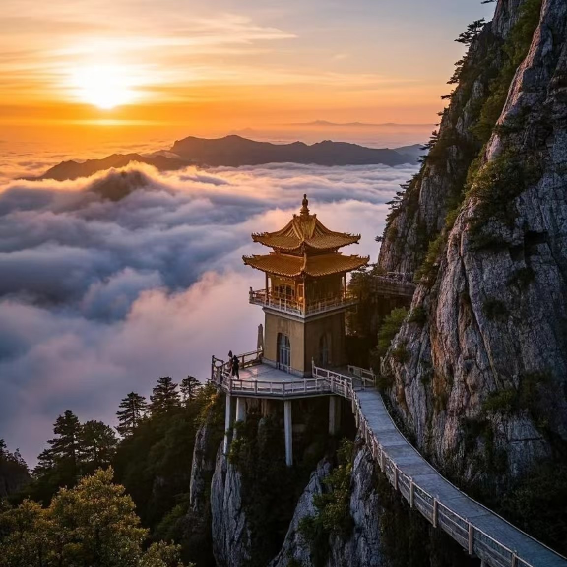 【豫见中原5天4晚】老君山+市区小全景+少林寺+开封清明上河园