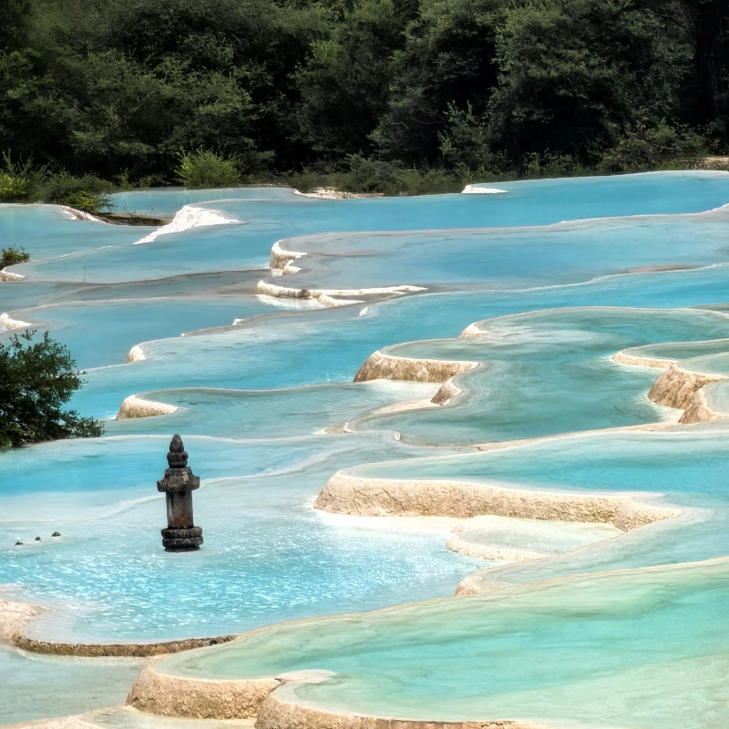 8人纯玩散拼小团&四川九寨沟+都江堰+黄龙3日+连住2晚5钻豪华酒店