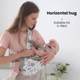 
Baby horizontal front hugging back multi-functional maternal and infant supplies baby waist stool baby baby carrier lightweight carrier
