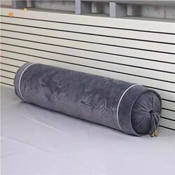 New Solid Color Long Cylindrical Candy Pillowcase for Boyfriend, Long Sleeping Pillow, Round Cushion, Washable