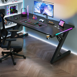 Solid Wood Computer Desk Desktop Bedroom Home Student Study Desk Gaming Desk Long Office Desk Workbench