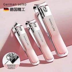 Quanxin Nail Clipper Set for Home Use, Original Imported Model, Slant-Edge Toenail Clippers, Manicure and Pedicure Tools