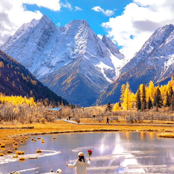 毕棚沟-四姑娘山2日游理小路达古冰川纯玩小团跟团游川西旅游环线