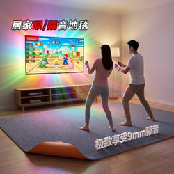 Somatosensory Games, Home Soundproof Carpets, Fitness Exercises, Silent Floor Mats, Sports Floor Shock-Absorbing Anti-Slip Mats, Dance Mats