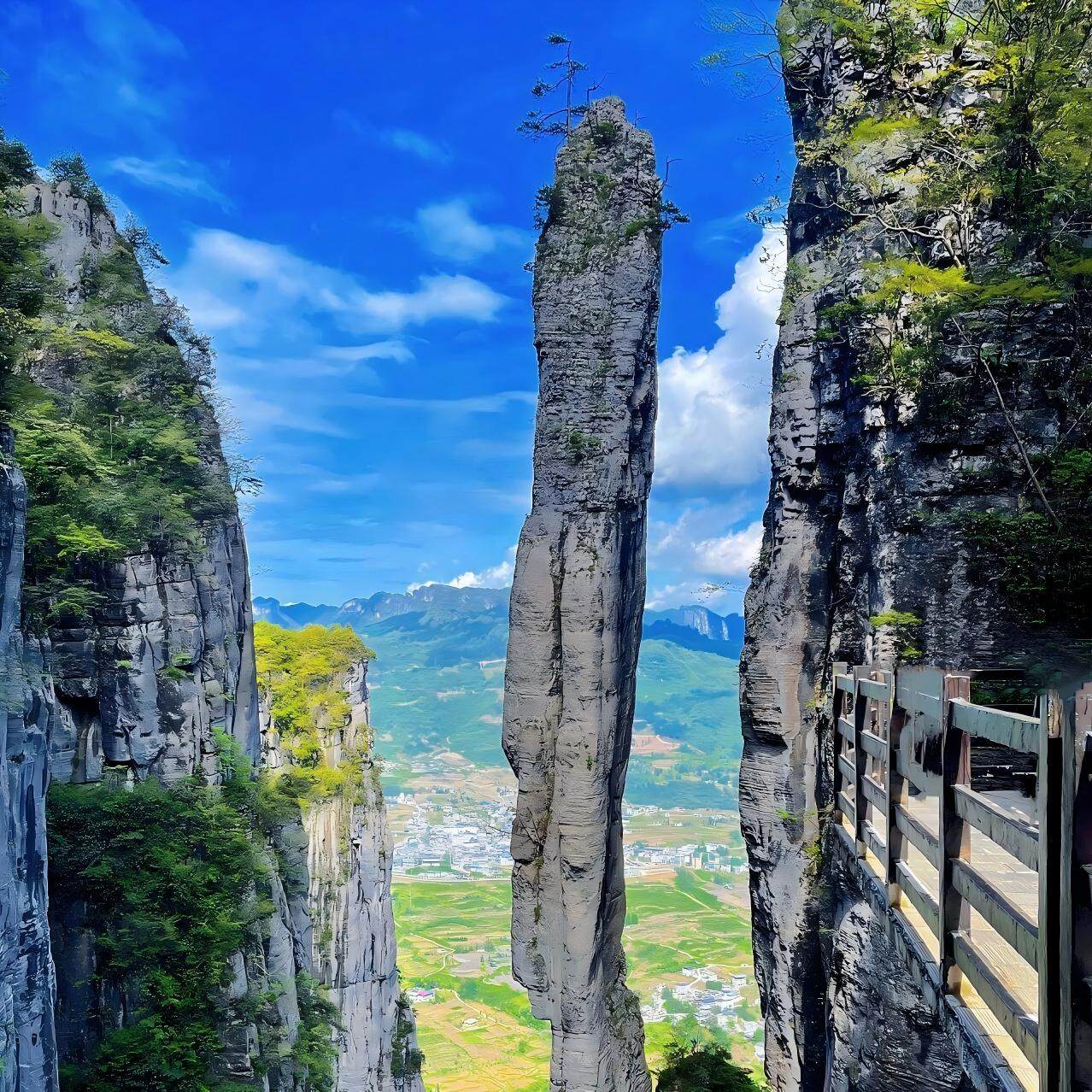 【屏山峡谷+宣恩夜景+恩施大峡谷】2日1晚,8人团,早7点开始行程
