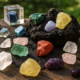 Earth pulse natural crystal raw stone ore specimen fire-free aroma diffuser stone demagnetization stone ornaments fish tank landscaping