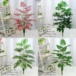 Simulated plant Sanwei green plant turtle back bonsai potted home garden green decoration artificial tree leaves outdoor