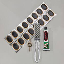 Tire Repair Patch Glue, Inner Tube Repair Patch, Tire Repair Tool Kit, Bicycle, Motorcycle, Electric Vehicle Tire Repair Glue