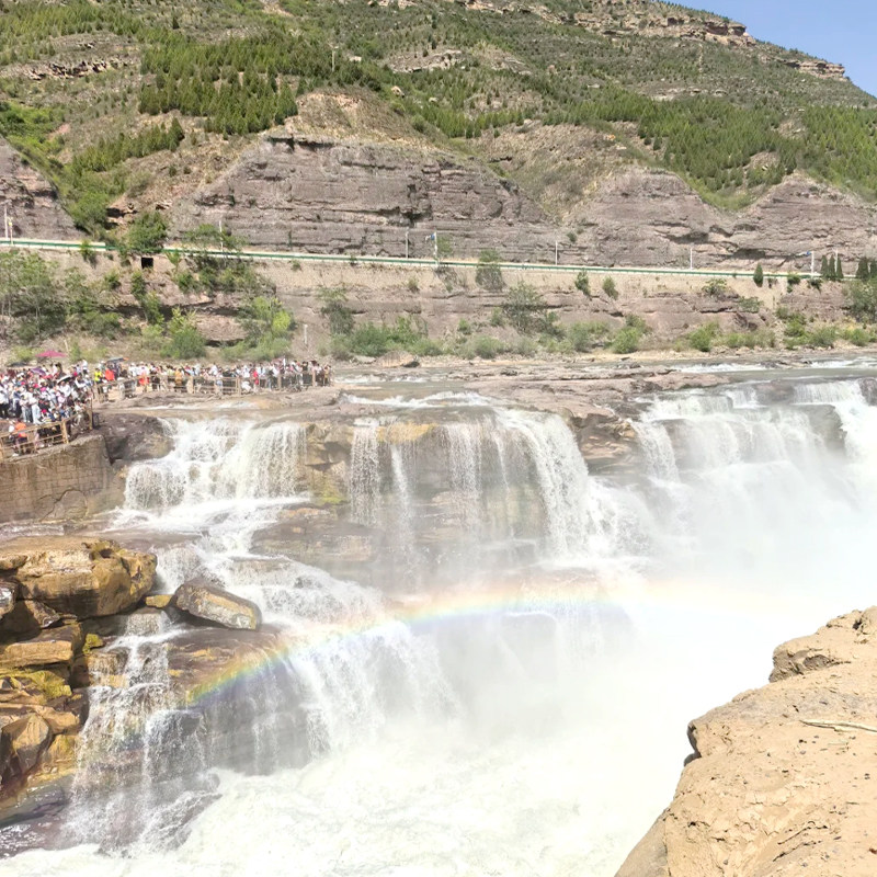 含往返交通--西安旅游12人团兵马俑华山壶口瀑布,赠耳麦升级5钻