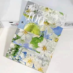 New A4 Thin Notebook with a Fresh and Healing Style, High Aesthetic Value, Student Notebook, Exam Preparation Notebook, Office Notepad
