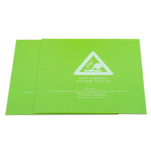 
3D printer accessories 300*300*0.5mm green platform matte sticker hot bed film High temperature resistance