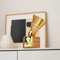 Badminton creative gift metal souvenir
