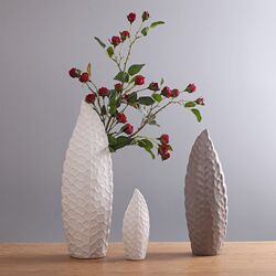 Simple Nordic ceramic vase, fashionable indoor TV cabinet, dining table decoration, flower vessel, living room flower arrangement ornaments