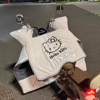 Electric vehicle windshield quilt with velvet for winter