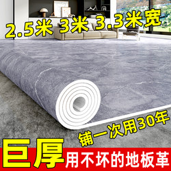 3mm Thick Household Floor Vinyl, Thickened, Wear-Resistant, Waterproof, Anti-Slip, Oil-Proof, Suitable for Cement Floors, Pvc Plastic Floor Mat