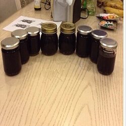 Chili sauce round glass jar pickles glass bottle honey bottle jar jar jar seasoning bottle seal storage bottle
