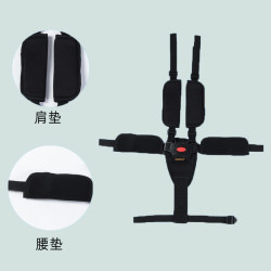 2 pack stroller safety belt shoulder pad waist pad shoulder pad dining chair safety seat protective cover soft anti-slip