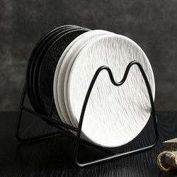 Light Luxury Bone Dish for Home Use, 2025 New Model, High-End Bone Dish, Ceramic Small Plate, Snack Plate, Exquisite