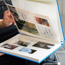 [Clearance] Large Laminated Photo Album, Family Photo Storage Book with Large Capacity, Couple's Journal, Commemorative Album