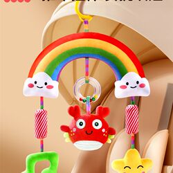 Car pendant baby safety seat comfort toy baby bed bell stroller hanging wind chime hanging ornaments