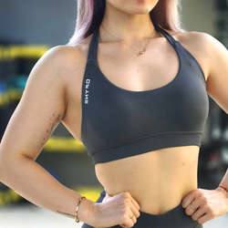 Dfyne-Impact Series Long and Short Halter Tops Are Highly Elastic, Soft and Comfortable