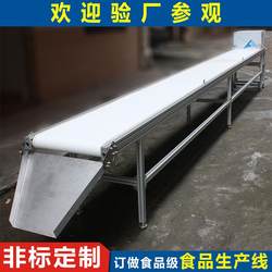 Food factory belt conveyor small PU belt conveyor food production packaging conveyor line manufacturer