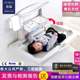 The third toilet baby care table can fold the wall -hung wall -style children's change of clothing table diaper mother baby table bathroom seat
