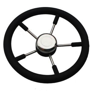 Black steering wheel foam steering wheel non -slip steering wheel ship for hardware accessories
