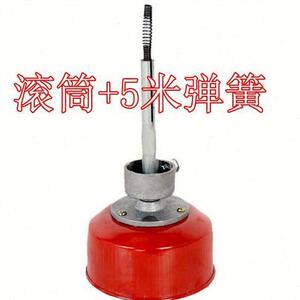 
Electric pipe dredging machine cleaning machine accessories pipe roller hoist small spring sewer cleaning machine red bucket