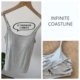 
INFINITE COASTLINE/Chunxiao 11001 fixed dyed gray adjustable with underwear pad suspender