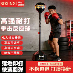 Boxing Speed Ball Vertical Dodge Training Reactor Home Martial Arts Fighting Adult and Children Boxing Target Training Equipment