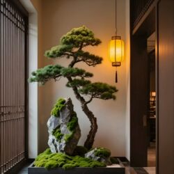 Artificial Pine Tree Welcoming Pine Beauty Pine Fake Pine Tree Fake Tree Indoor Landscape Plant Large Floor-Standing Green Plant Artificial Tree