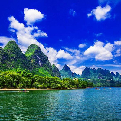 【含高铁票住希尔顿】桂林旅游 桂林阳朔3天2晚纯玩跟团游三日游