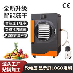 Commercial Intelligent Freeze Dryer Pet Natural Food Fruit Meat Processing Defrost Prefreeze Vacuum Freeze Dryer