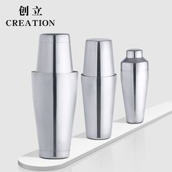 750ml stainless steel Boston cocktail cup, milk tea modulator, milk tea making tools, beverage making tools