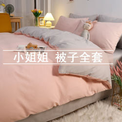 Girls quilt complete set of quilt core winter quilt dormitory five-piece set thickened bedding dormitory quilt set