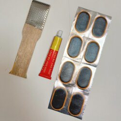 Tire Repair Tool Kit, Inner Tube Repair Patch, Tire Patch, Bicycle, Motorcycle, Electric Vehicle Tire Patch, Adhesive Patch, Glue