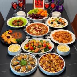 White Tableware Set, Light Luxury and High-End Feel, Rice Bowl, Personal Soup Bowl, Ceramic Bowl and Plate Set, for Home Use, New Year's Eve Dinner