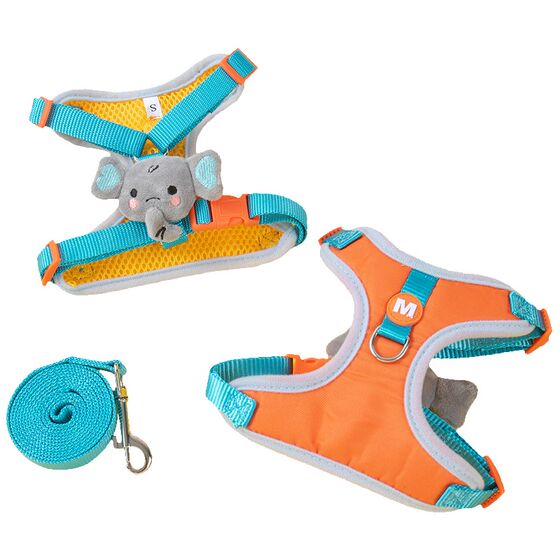 Cat traction rope Cat rope cute duck breathable back -breaking back to break free of special adjustable pet supplies
