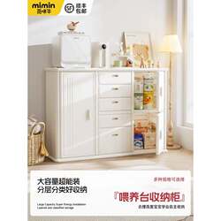Children's toy storage cabinet baby feeding table baby storage rack wardrobe storage cabinet household classification floor cabinet